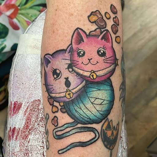 Explore king and queen tattoo ideas, creative tattoo ideas in Ambler, available at Tattoo GalaxyAmbler Piercing & Custom Tattoos
