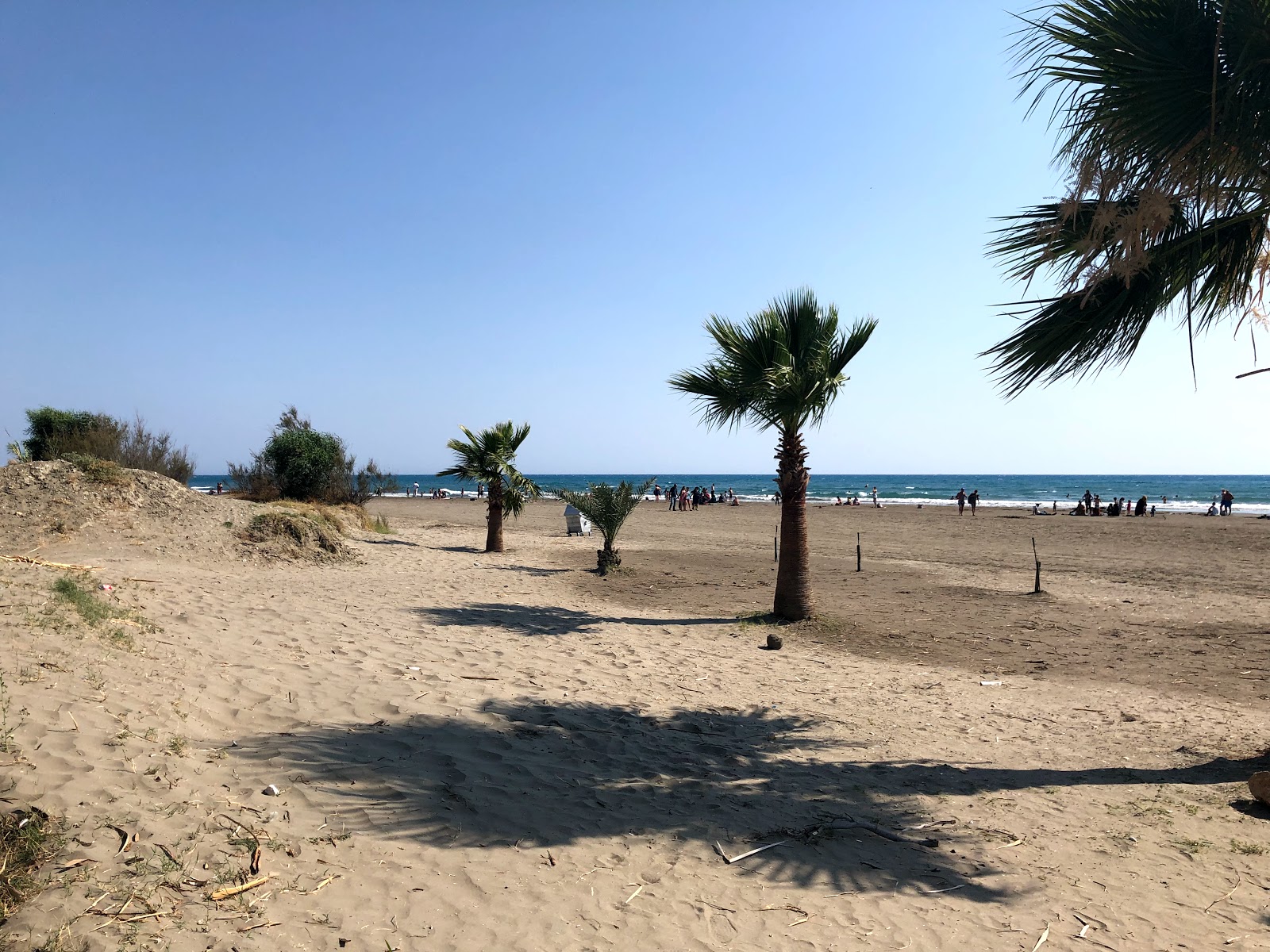 Fotografie cu Kumluova beach - locul popular printre cunoscătorii de relaxare