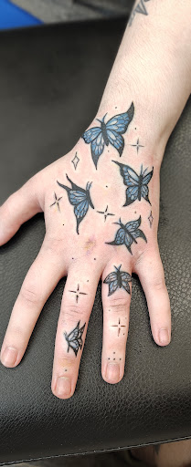 Explore cover up tattoo ideas female shoulder, creative tattoo ideas in Lewiston, available at Walkins tattoos studio