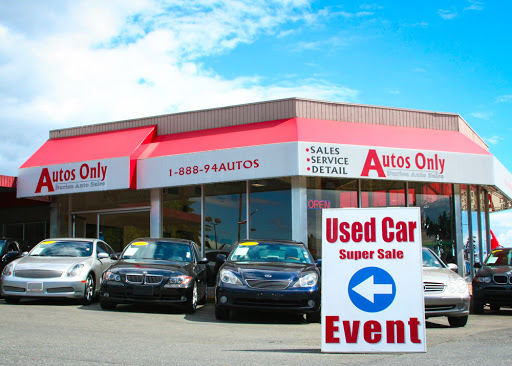 Used Car Dealer «Autos Only Burien - Auto Sales & Service», reviews and photos, 14600 1st Avenue South, Burien, WA 98168, USA