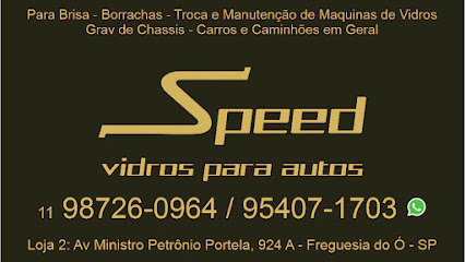 Speed Vidros Automotivos Freguesia do Ó São Paulo