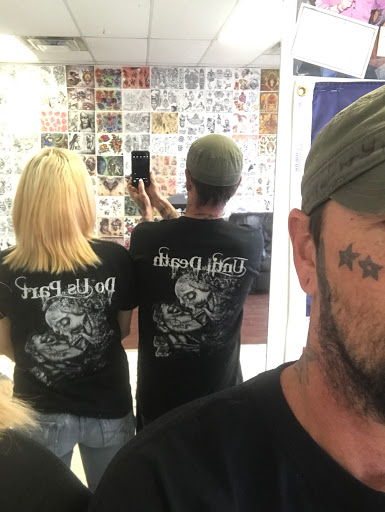 Explore king and queen tattoo ideas, creative tattoo ideas in Seymour, available at American Gypsy Tattoo Corp.