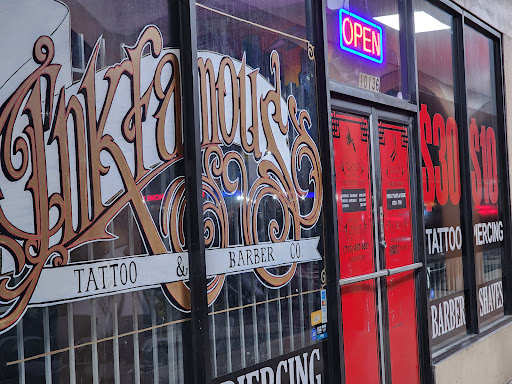 Explore marathon tattoo ideas for guys, creative tattoo ideas in Houston, available at Inkfamous Tattoo & Barber Company