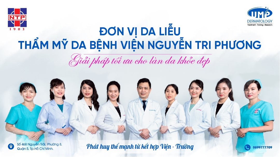 Da liễu - Thẩm mỹ da BV Nguyễn Tri Phương