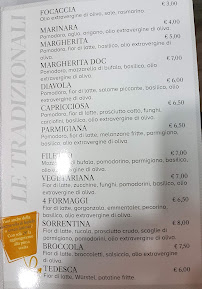 Fuori di Pinsa à Formia carte