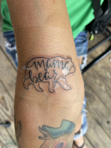 Explore australian shepherd tattoo ideas, creative tattoo ideas in Sevierville, available at Jaded Art Collective