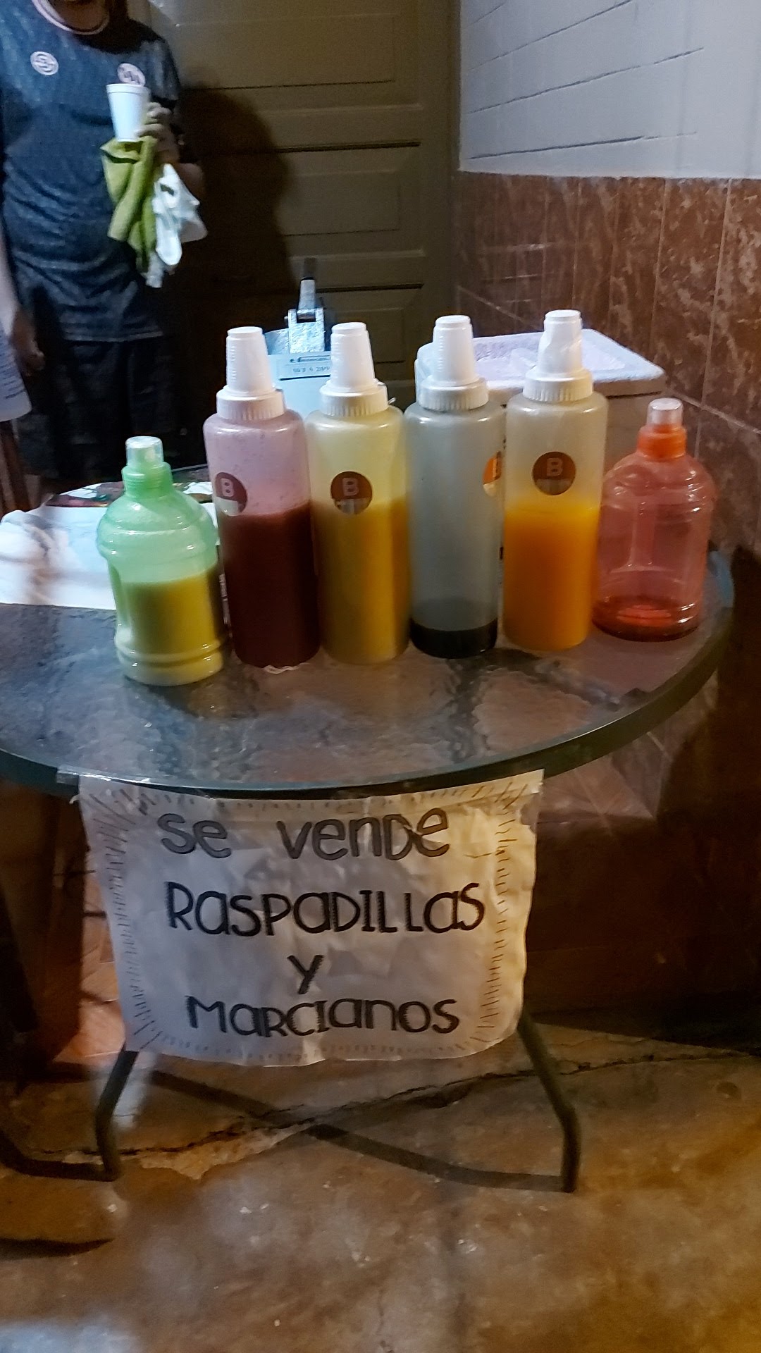 Raspadillas de frutas