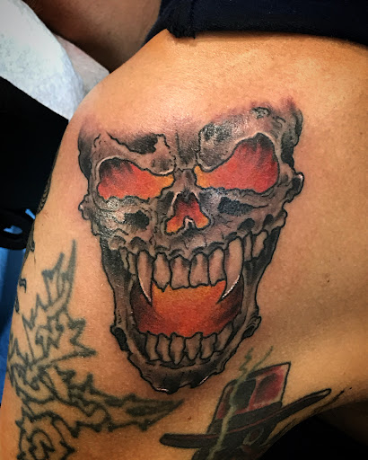 Explore daddy and son tattoo ideas, creative tattoo ideas in Libertyville, available at Lucky Seven Tattoo