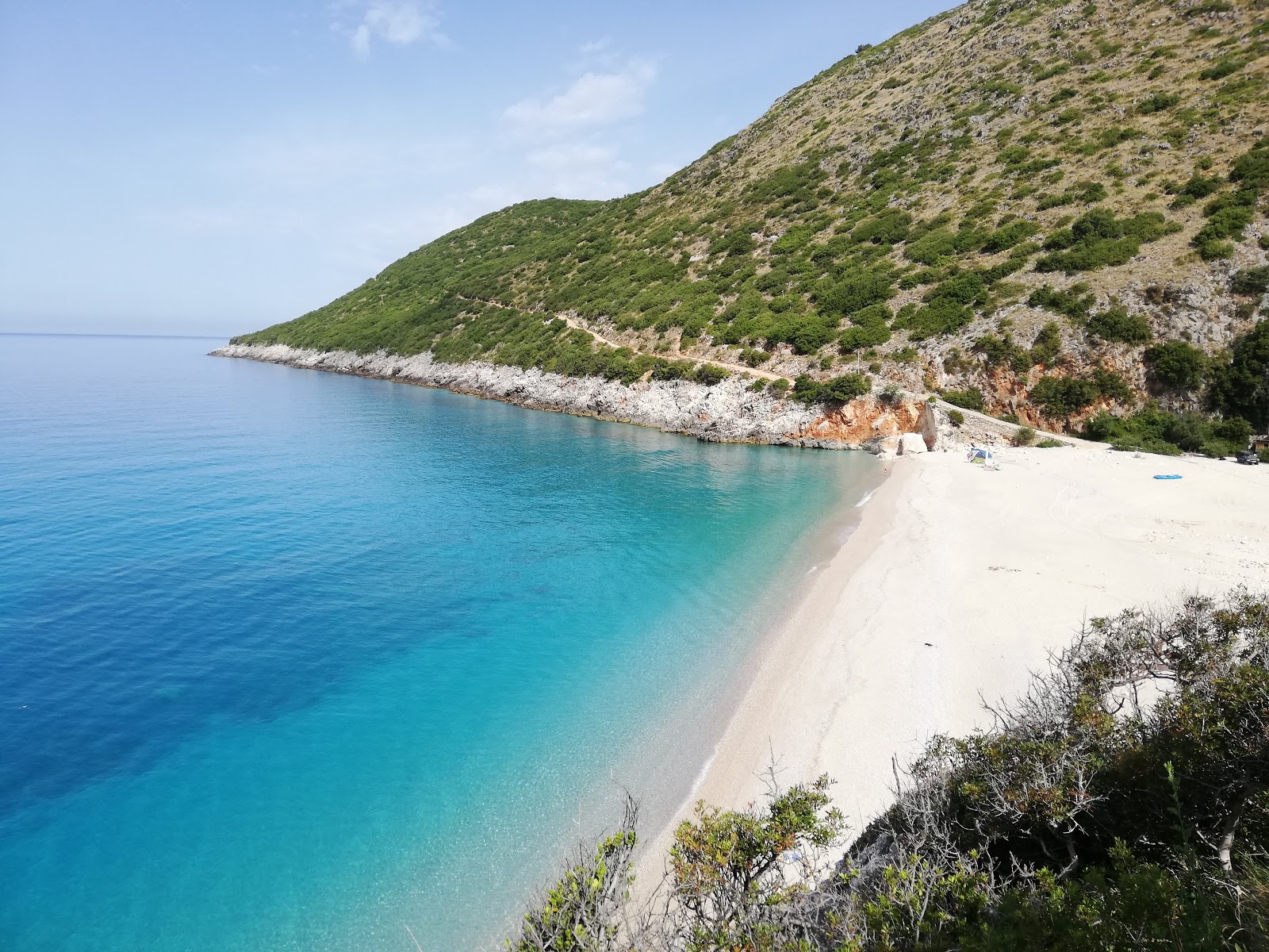 Foto di Spiaggia di Gjipe con baia piccola