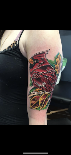 Explore interstellar tattoo ideas, creative tattoo ideas in Athol, available at Ragnark Tattoo Company