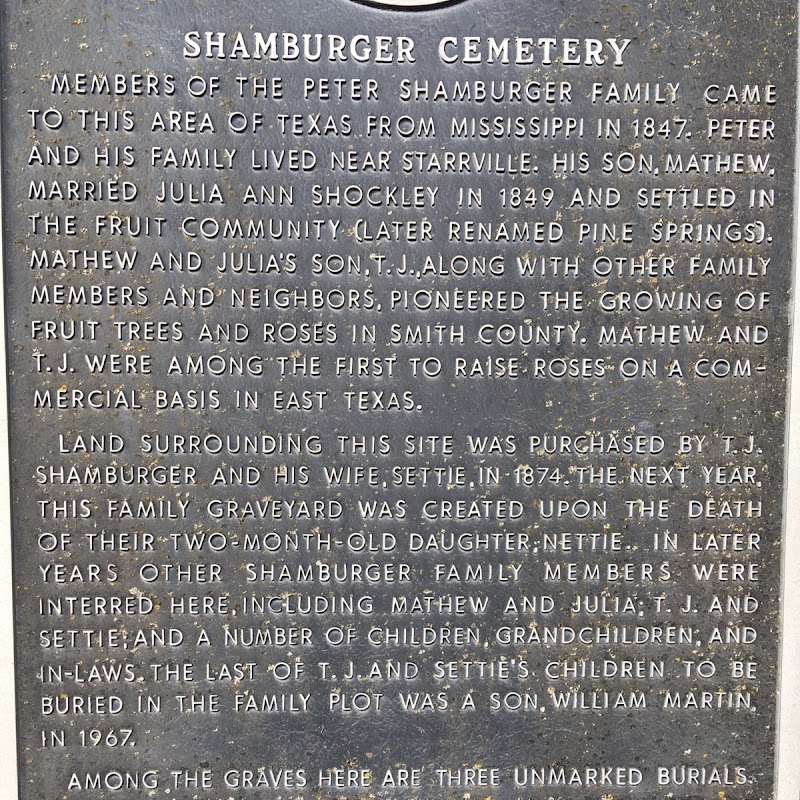 Shamburger Cemetery
