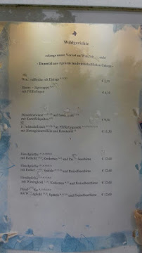 Carte du Restaurant Schatzinsel à Wunstorf