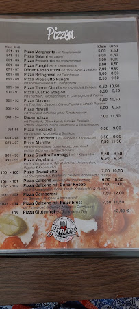 Carte du Restaurant - Pizzeria Ammo | Ahaus à Ahaus