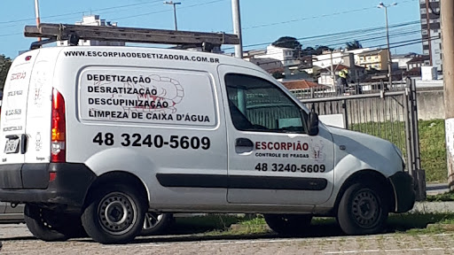 Logo da empresa - Escorpião Dedetizadora