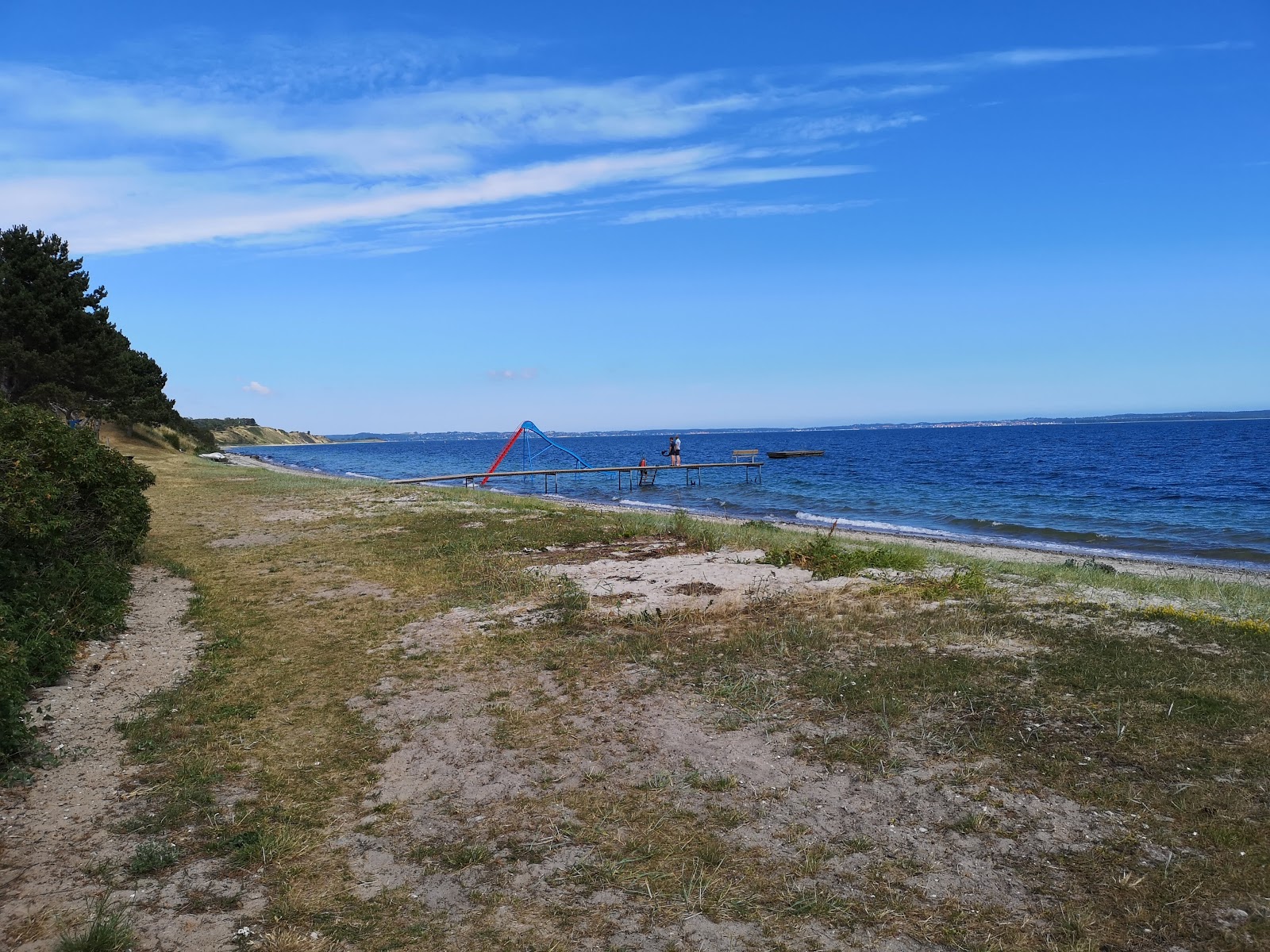 Foto af Fuglsø Strand med medium niveau af renlighed