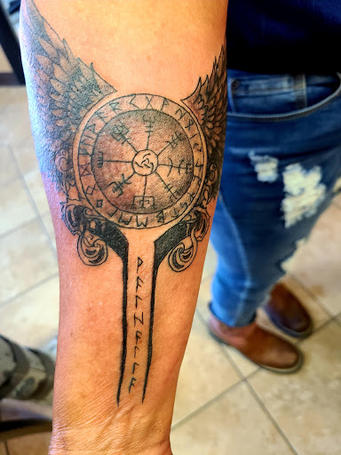 Explore abstract tattoo ideas, creative tattoo ideas in Wilson, available at New Addiction Tattoos