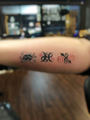 Explore world map tattoo ideas, creative tattoo ideas in El Monte, available at Baron Art Tattoo & Piercing Studio El Monte