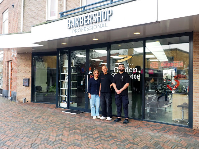 Dames/ heren kapsalon Golden Shavette