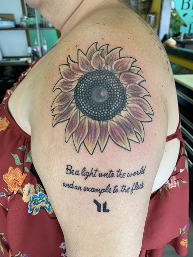 Explore tattoo ideas lyrics, creative tattoo ideas in Lincoln City, available at Black N Blue Tattoo & Skate Shop