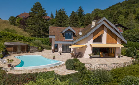 Villa St Germain à Talloires-Montmin (Haute-Savoie 74)