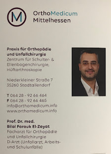 Prof.Dr.med Bilal Farouk El-Zayat Niederkleiner Str. 7, 35260 Stadtallendorf, Deutschland