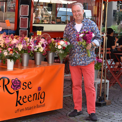 Rosekeenig - Rosen und Blumen auf dem Marktplatz