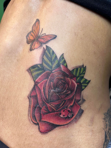 Explore mens hand tattoo ideas, creative tattoo ideas in Reading, available at Out The Gutter & Inklife.co LLC Tattoos & body piercing