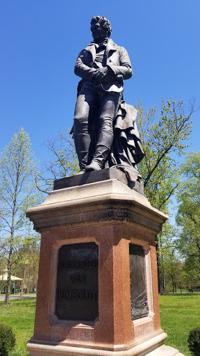 Alexander Von Humboldt sculpture