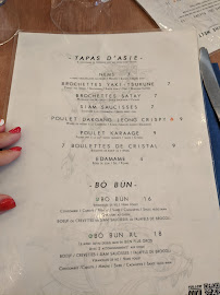 Goku Asian Canteen à Paris menu