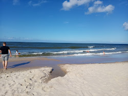 Photo de Nordowe Morsy Beach avec rivage droit, long