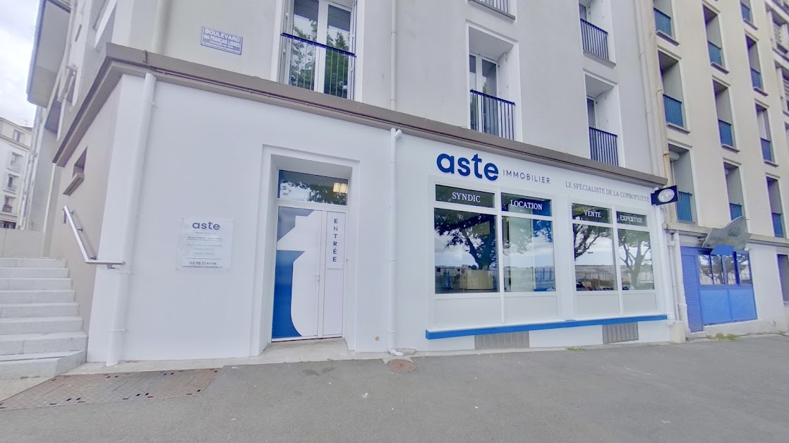 Aste Immobilier - Syndic de copropriété professionnel à Brest