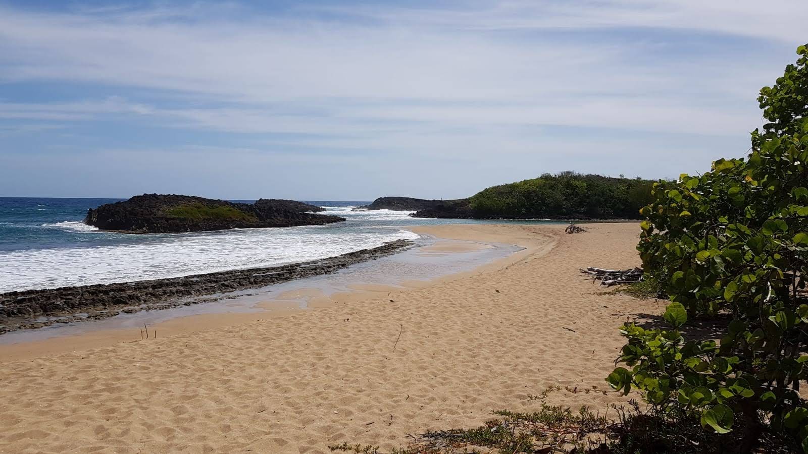 Photo of Las Palmas beach and the settlement