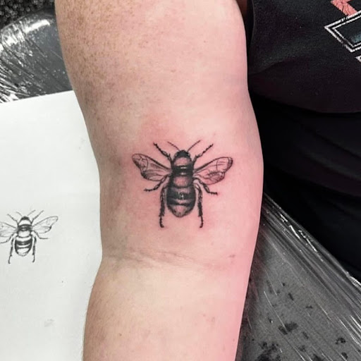 Explore forearm wolf tattoo ideas, creative tattoo ideas in Fort Myers, available at Loyal 2 The Coil Tattoos & Piercings (Edison Mall Location Entrance F)