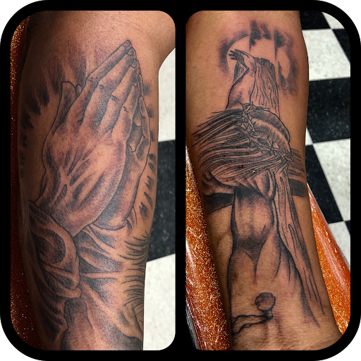 Explore large tattoo ideas, creative tattoo ideas in Black River Falls, available at Black River Tattoo