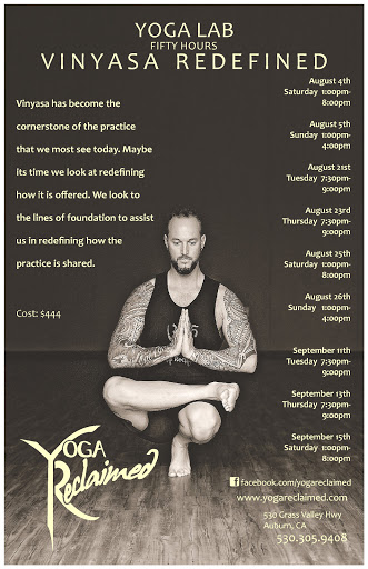 Yoga Studio «Yoga Reclaimed», reviews and photos, 530 Grass Valley Hwy, Auburn, CA 95603, USA