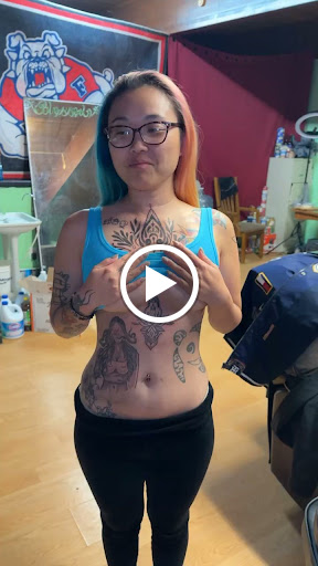 Explore ideas for stomach tattoos, creative tattoo ideas in Butte, available at Ink Therapy