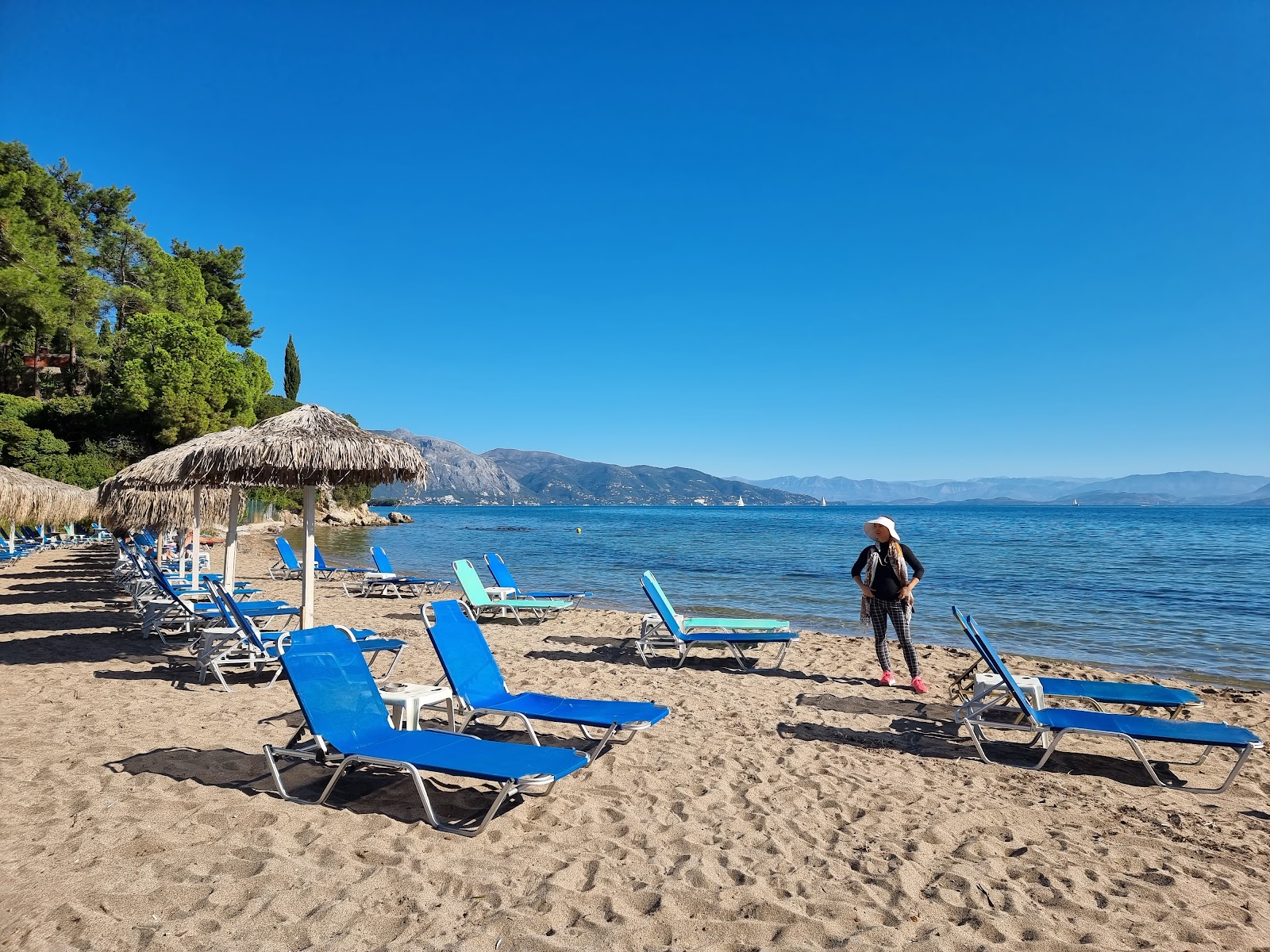 Foto di Kontokali Beach - luogo popolare tra gli intenditori del relax