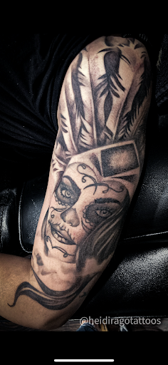 Explore chinese symbol tattoo ideas, creative tattoo ideas in Oak Forest, available at Silver Raven Tattoos