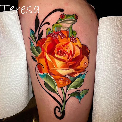 Explore dog paw tattoos ideas, creative tattoo ideas in Sanford, available at Venom Ink Tattoo