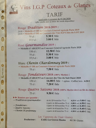 attractions Côteaux de Glanes :: Coopérative Viticole les Vignerons du Haut Quercy Glanes