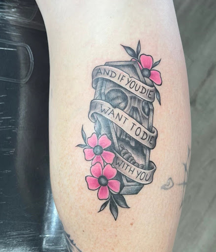 Explore sons of anarchy tattoo ideas, creative tattoo ideas in Kenosha, available at Kenosha Tattoo Company
