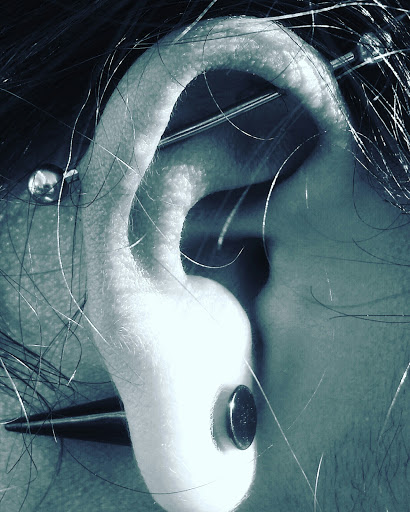 Explore hunting tattoo sleeve ideas, creative tattoo ideas in Albuquerque, available at Staceys Exotic Body Piercing and Tattoo