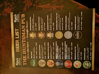 Restaurant Huntsman Pub à Turin (le menu)