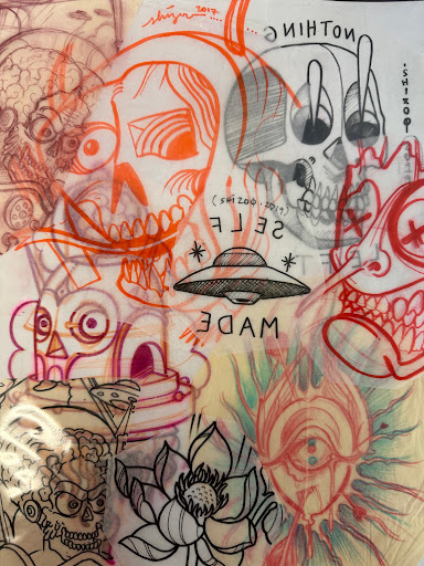 Explore man sleeve tattoo ideas, creative tattoo ideas in Houston, available at HOUSE OF SHIZOQ Tattoos