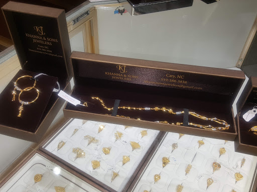 Jeweler «Khanna & Sons Jewelers», reviews and photos, 800 E Chatham St, Cary, NC 27511, USA
