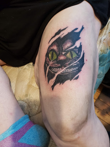 Explore dark tattoo cover up ideas, creative tattoo ideas in Owosso, available at Twisted ink tattoo