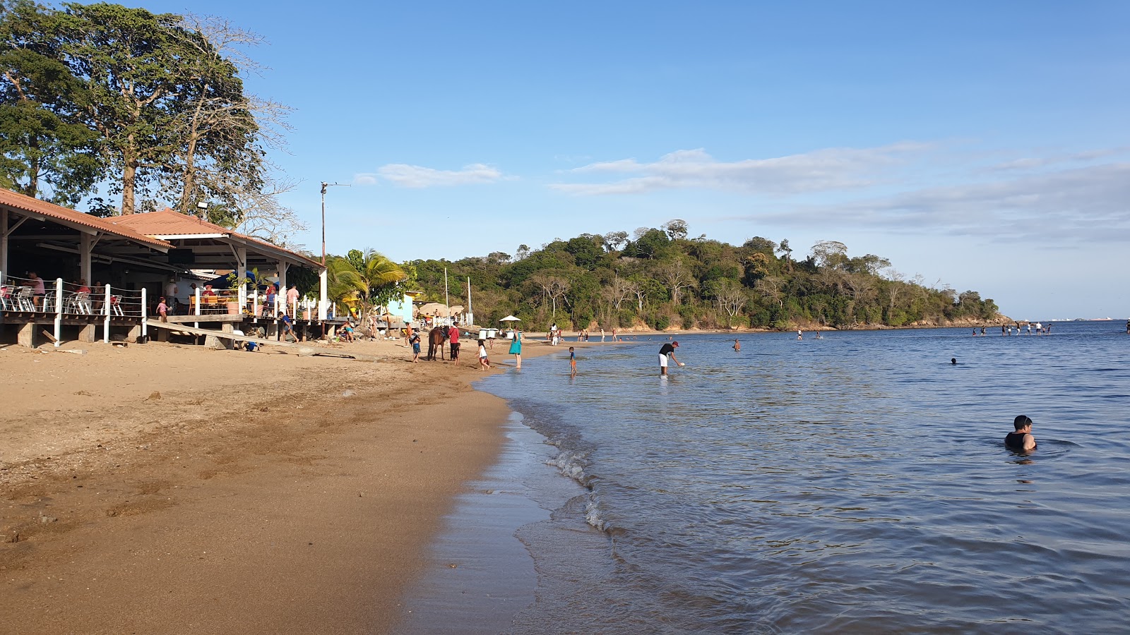 Veracruz Beach的照片 带有长直海岸