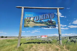Welcome to Wyoming sign image