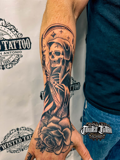 Explore 3d tattoo ideas, creative tattoo ideas in San Antonio, available at Twisted Tattoo