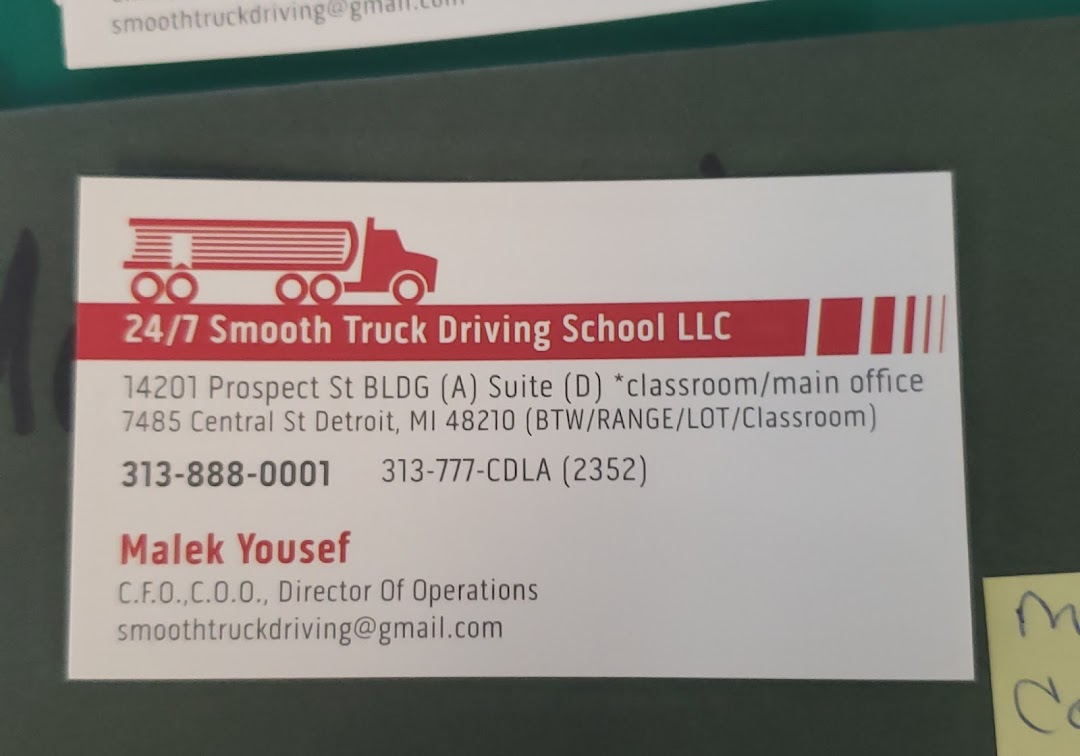 247 smooth truck driving school LLC